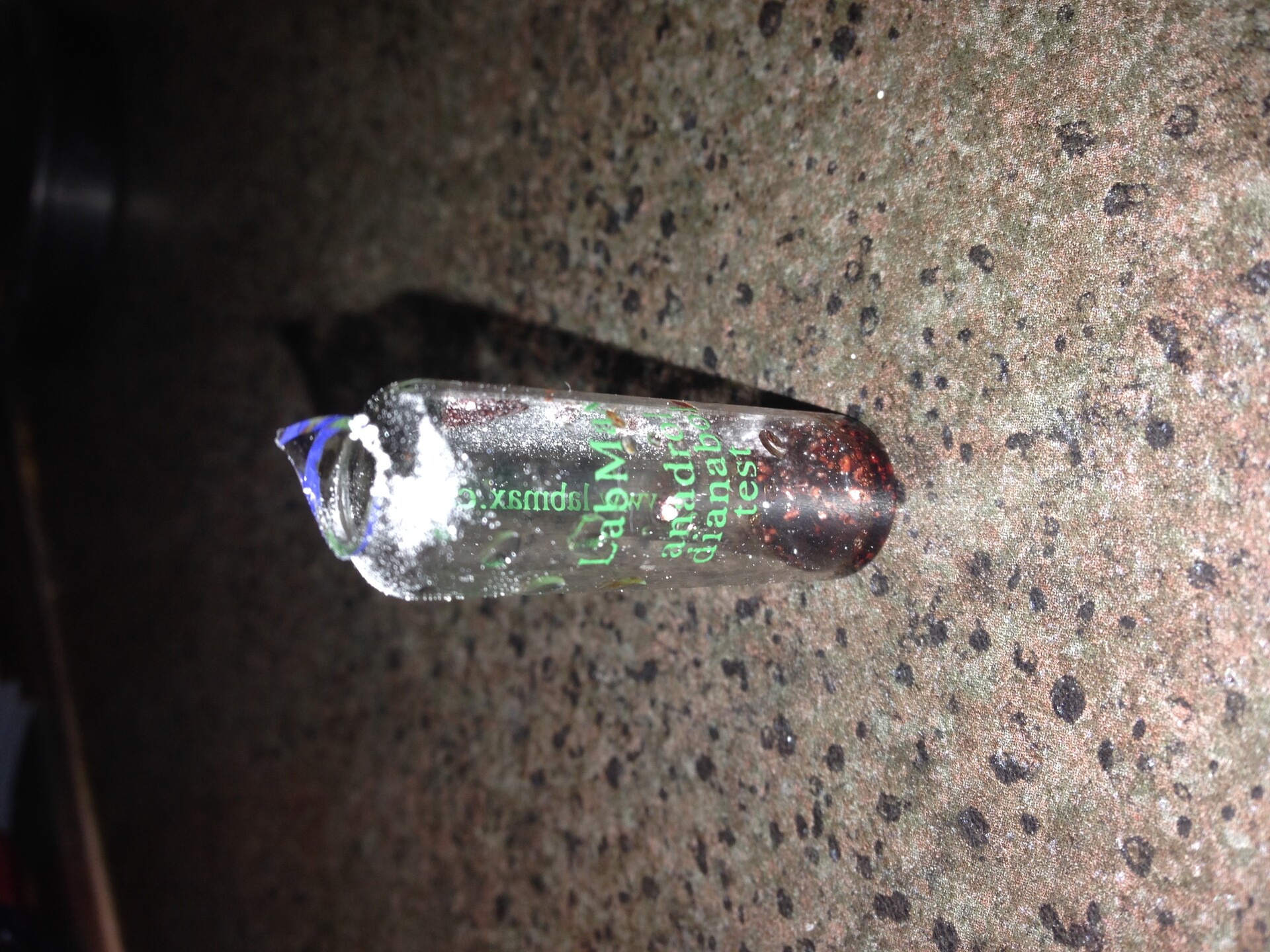 Picture: Labmax Test on 40 mg Dbol