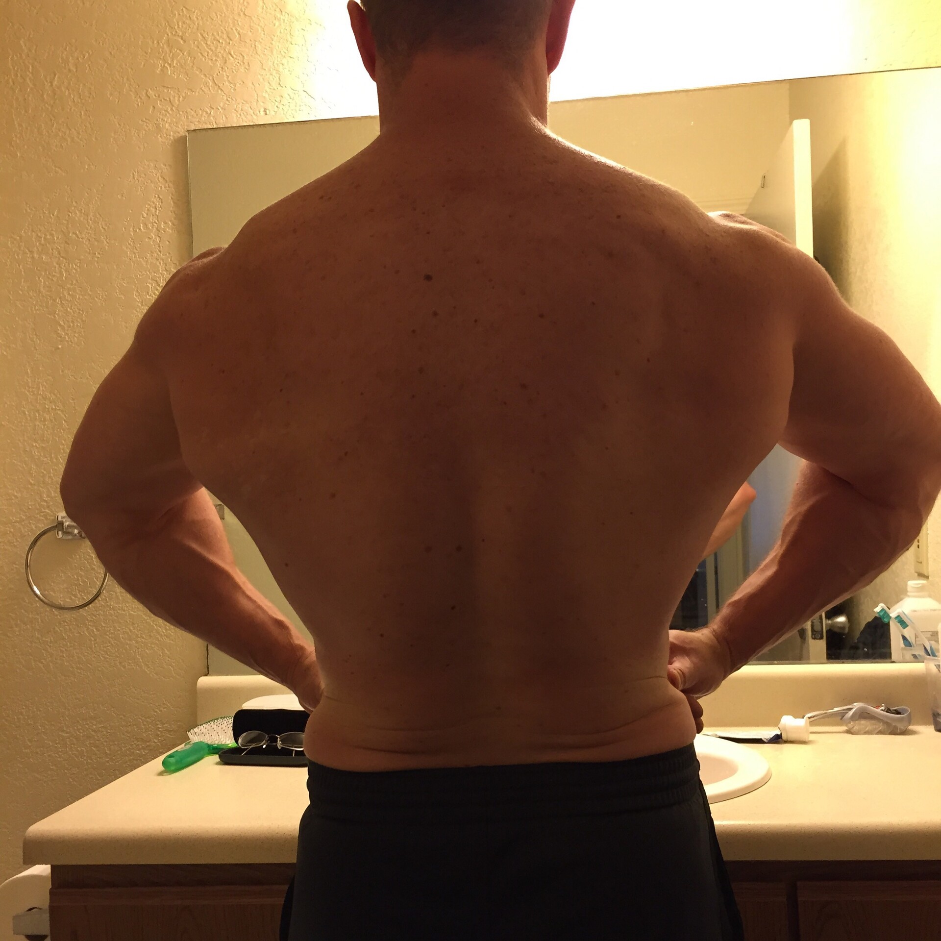 Picture: Back shot from today