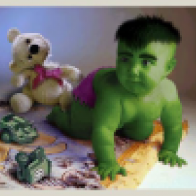 baby hulk's picture